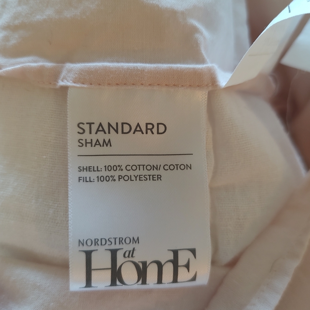 Nordstrom Home Blush Rushed Standard Pillow Shams - Picture 5 of 5
